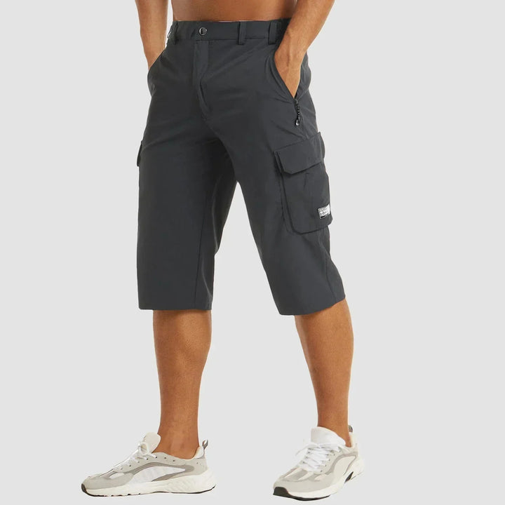 Linno | Herren Cargo Shorts mit Stretch Bermuda Kurze Hose