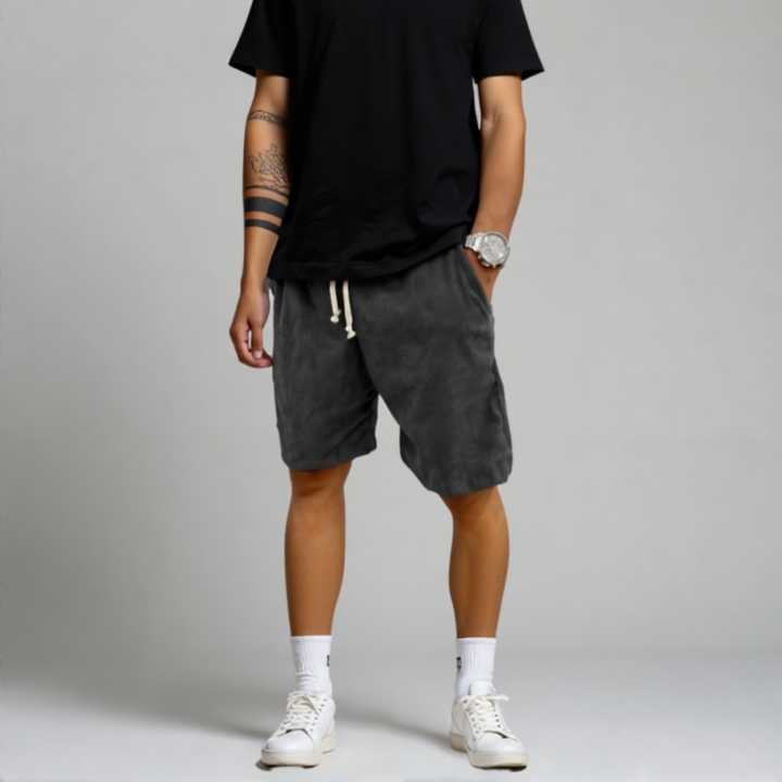 Cordo | Heren Corduroy Shorts Korte Broek Casual Zomer