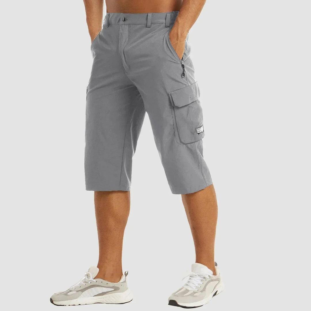 Linno | Herren Cargo Shorts mit Stretch Bermuda Kurze Hose