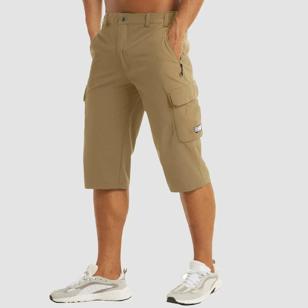 Linno | Herren Cargo Shorts mit Stretch Bermuda Kurze Hose